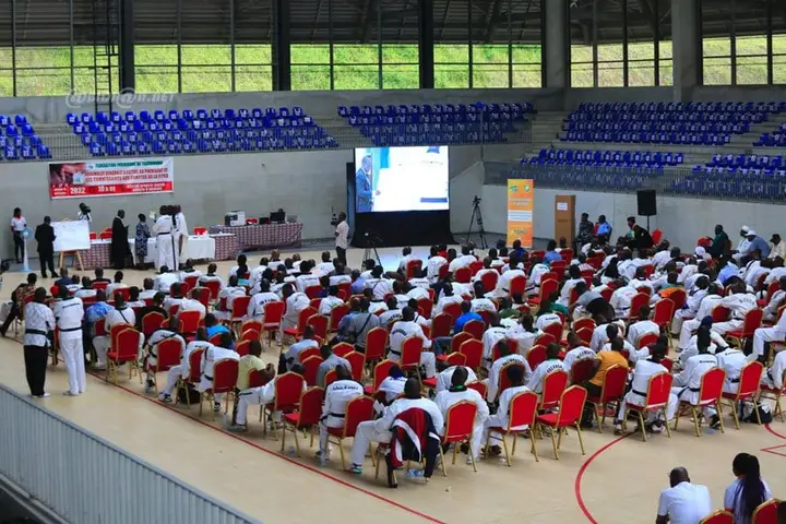 Une assemblée générale de la Fédération ivoirienne de taekwondo, photo Abidjan.net.